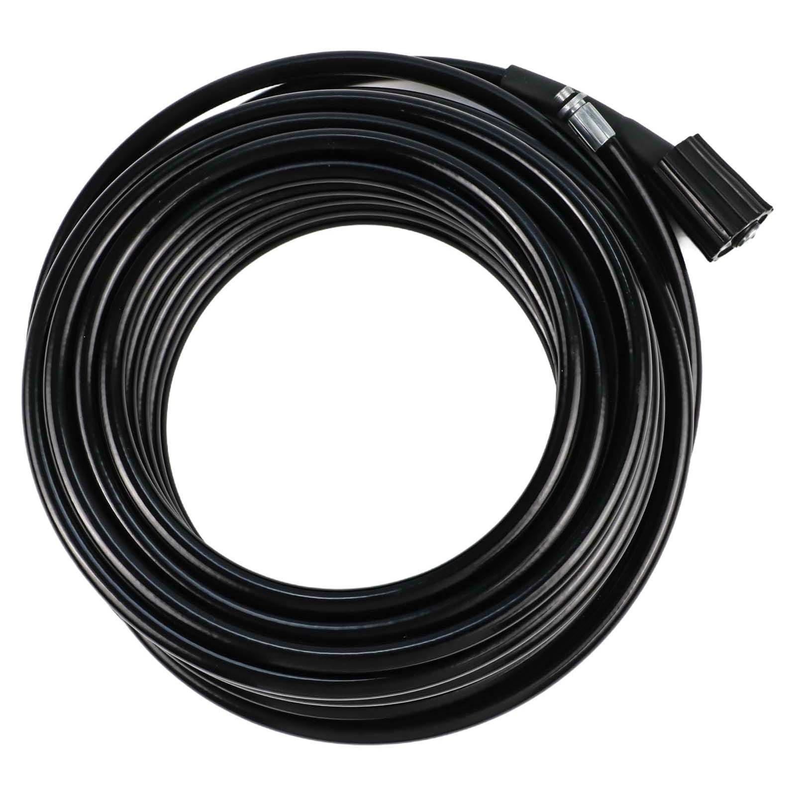 For Karcher-Compatible 15m 20m Hose Set with Adapter 2 Connectors Raw Tape