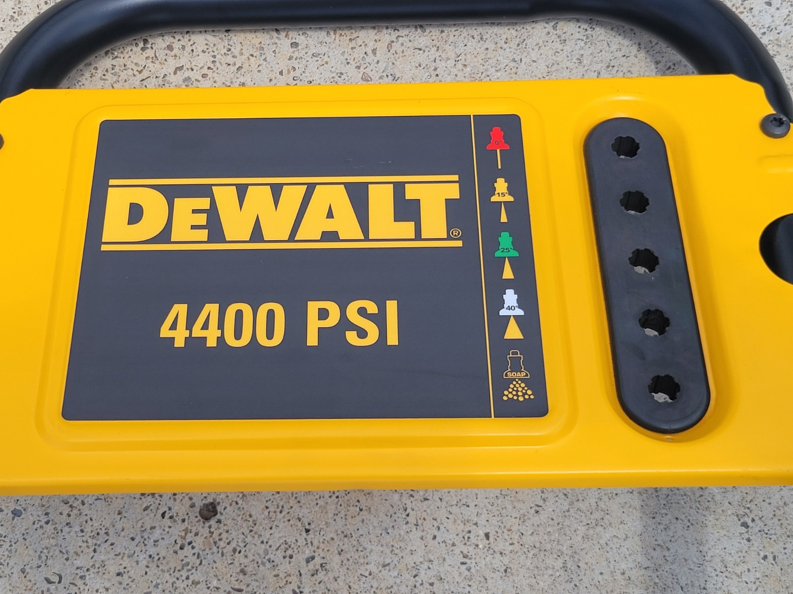 Dewalt 4400 psi Pressure Washer Cart Frame Handle