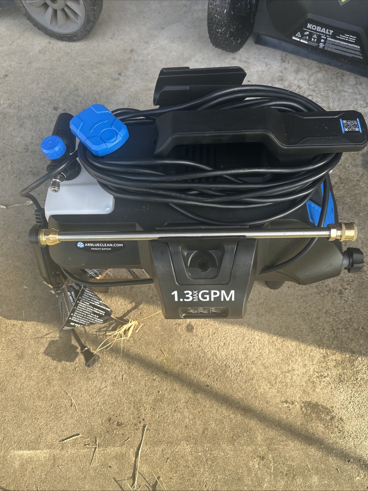 AR Blue Clean XWM2300 Electric Pressure Washer 2300 PSI 1.3 GPM Portable