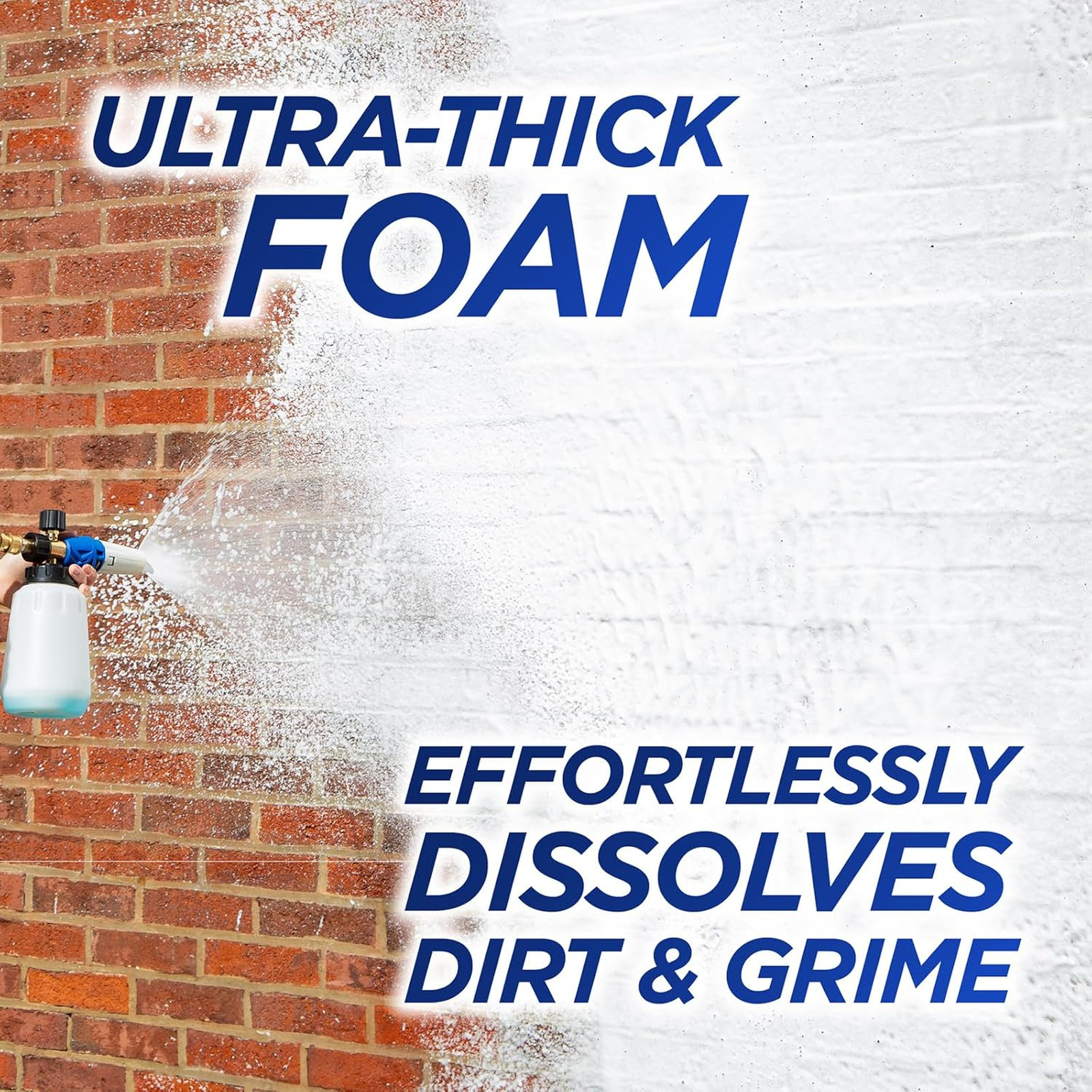 Foam Cannon Kit 30 Seconds Pressure Washer Sprayer 8 fl oz Soap Siding Decks