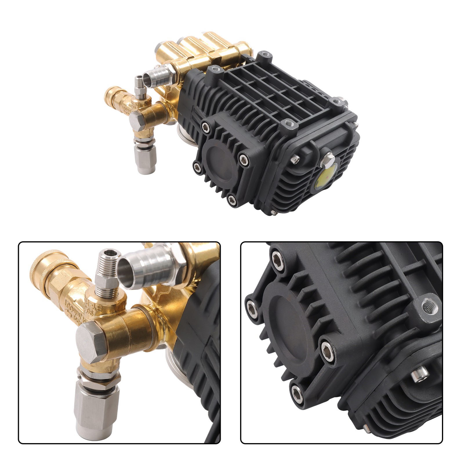 4.5 HP Belt Drive 5.6 GPM Pressure Washer Pump General Right Shaft 3500 PSI