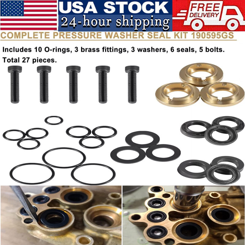 190595GS Pressure Washer Seal Kit For Briggs & Stratton Pumps 580752550