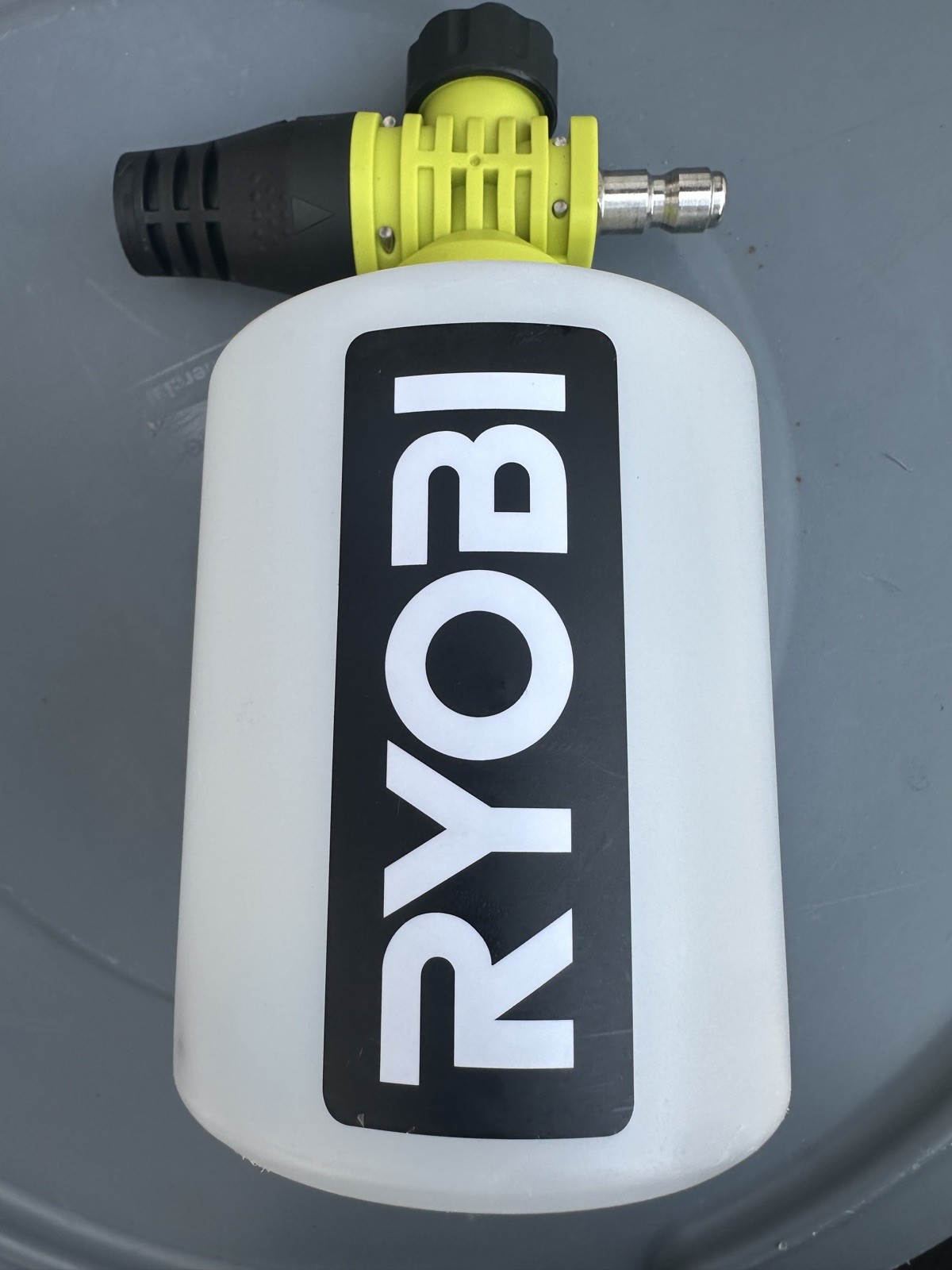 RYOBI RY14AM12 1.8 GPM 1200 PSI Pressure Washer Soap Bottle Applicator ONLY OEM