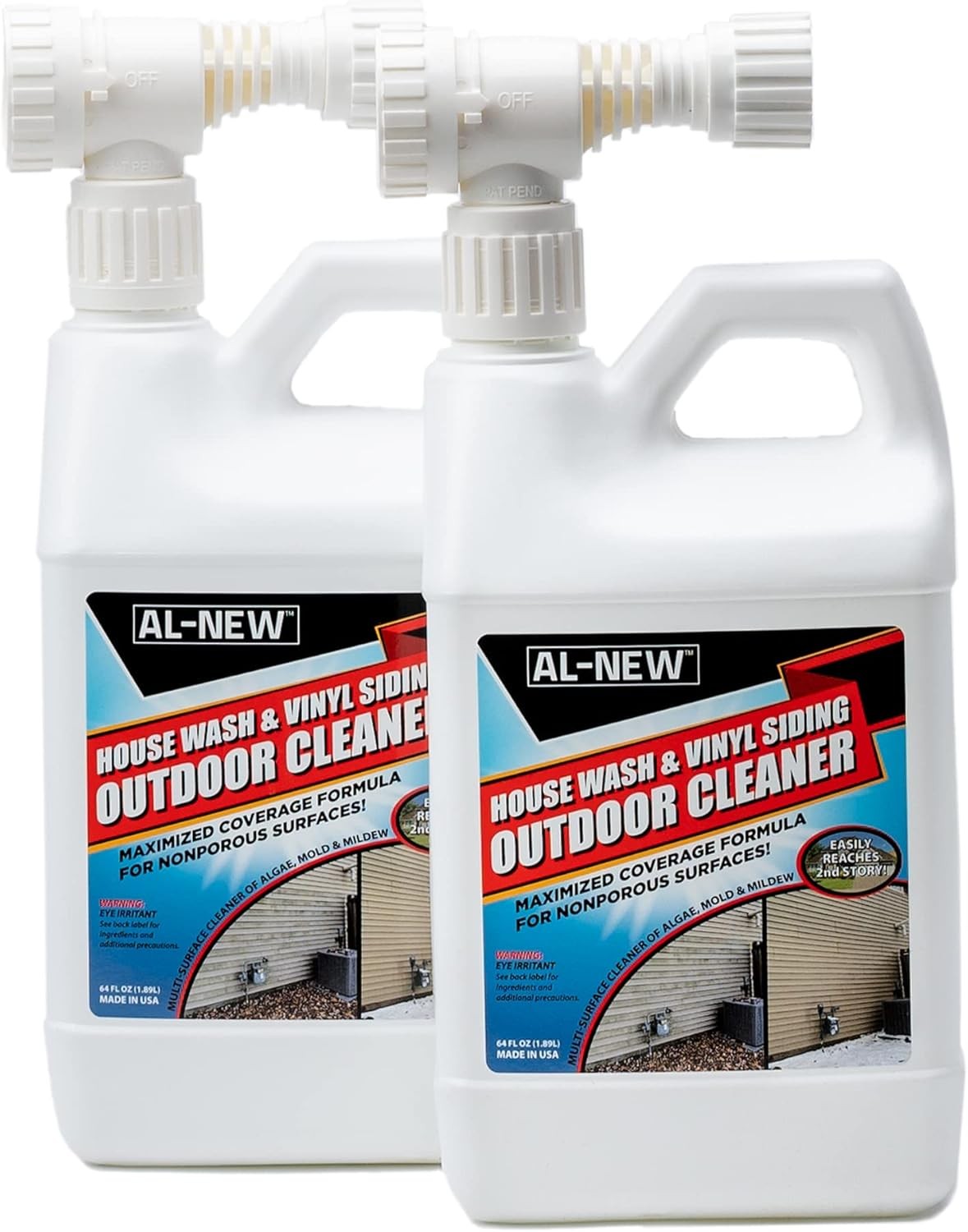 Outdoor Cleaner | Versatile Outdoor Cleaner 64oz Hose End Sprayer (Pack of 2)