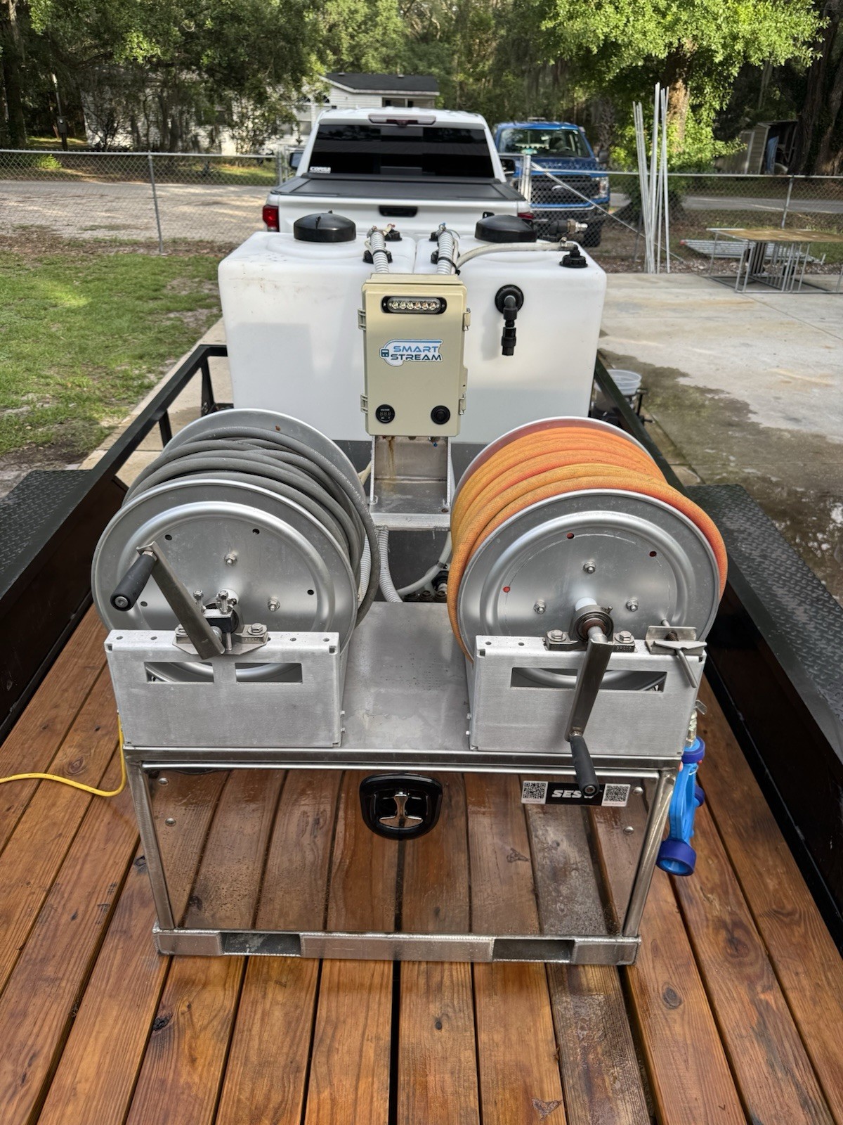 SESW super 8 skid and trailer