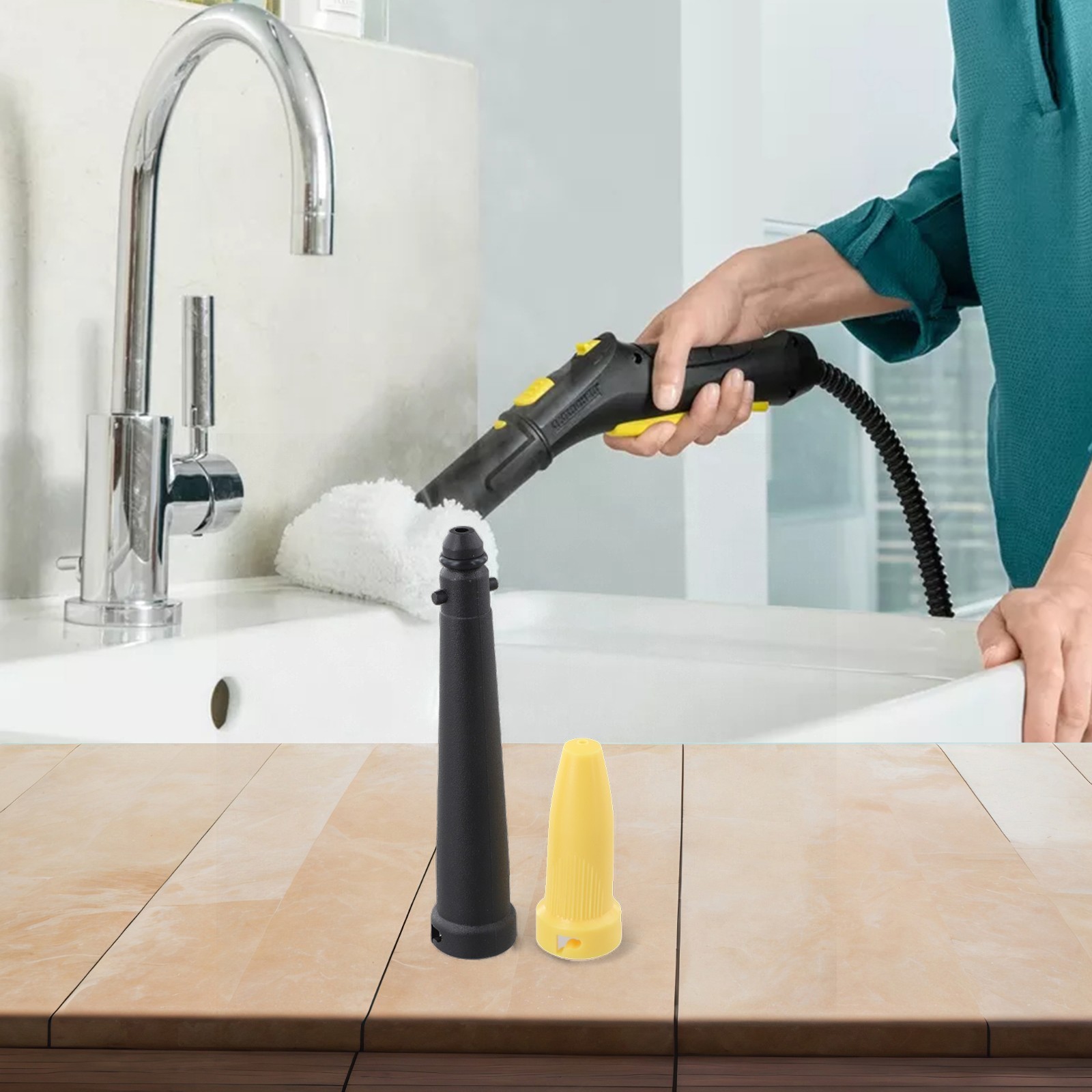 For Steam Cleaner Nozzles for Effective Stain Removal and Extended Reach