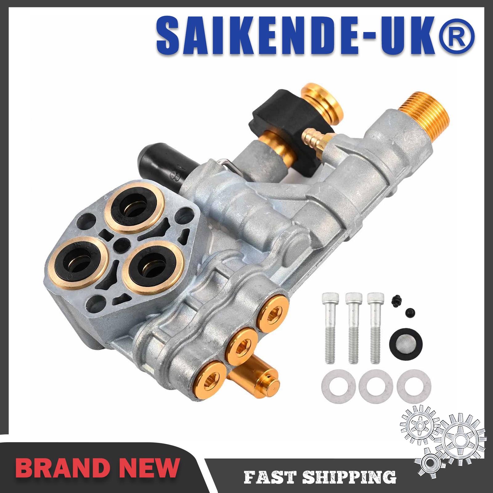 Pressure Washer Pump Manifold Kit for 510020 520006 Axial Cam Pressure 7108366