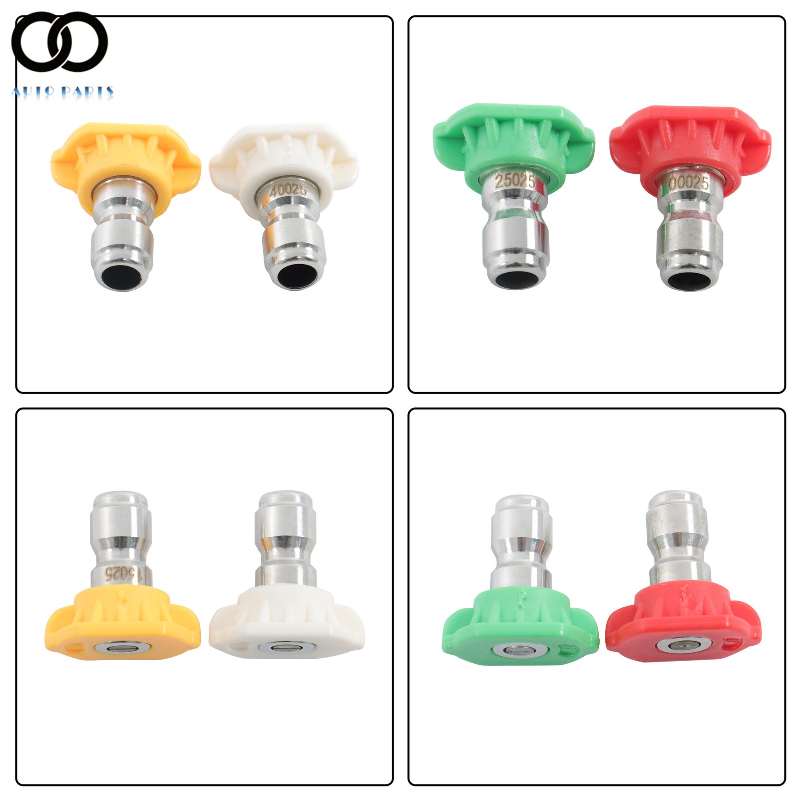 High Pressure 3600PSI Washer Rotating Turbo Nozzle Spray Tip 1/4″Quick Connector