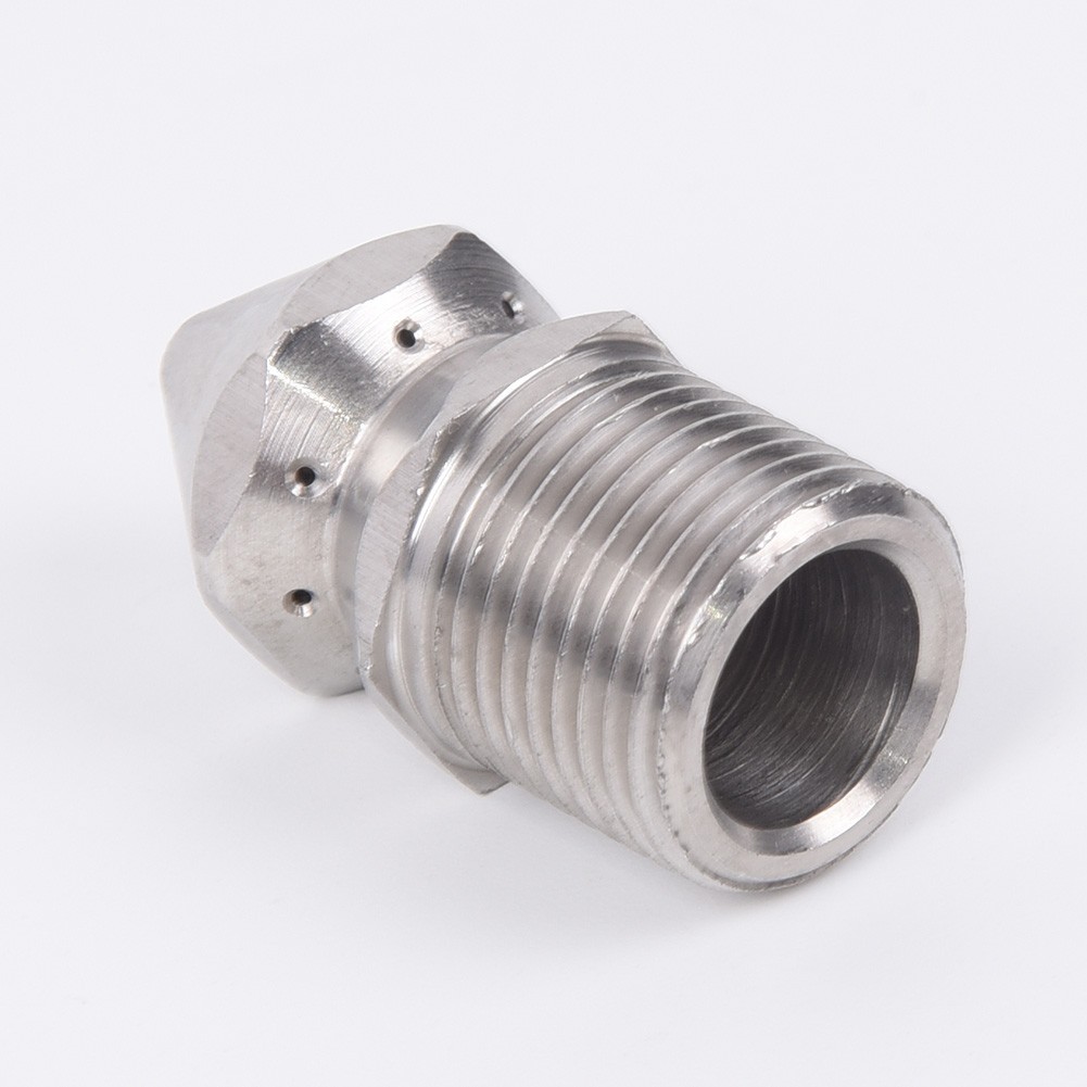 Washer Nozzle Cleaner Sewer Head Hose Drain 3/8BSP Male Steel Brass Rustproof