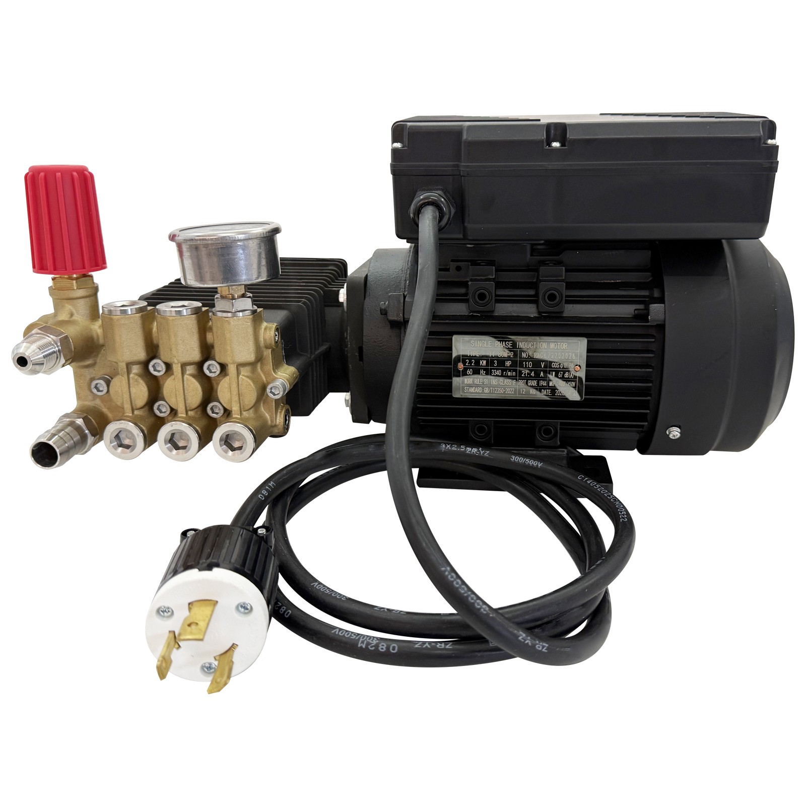 110V Car Automatic High-pressure Cleaning Machine Cleaning Pump 11-13L/min