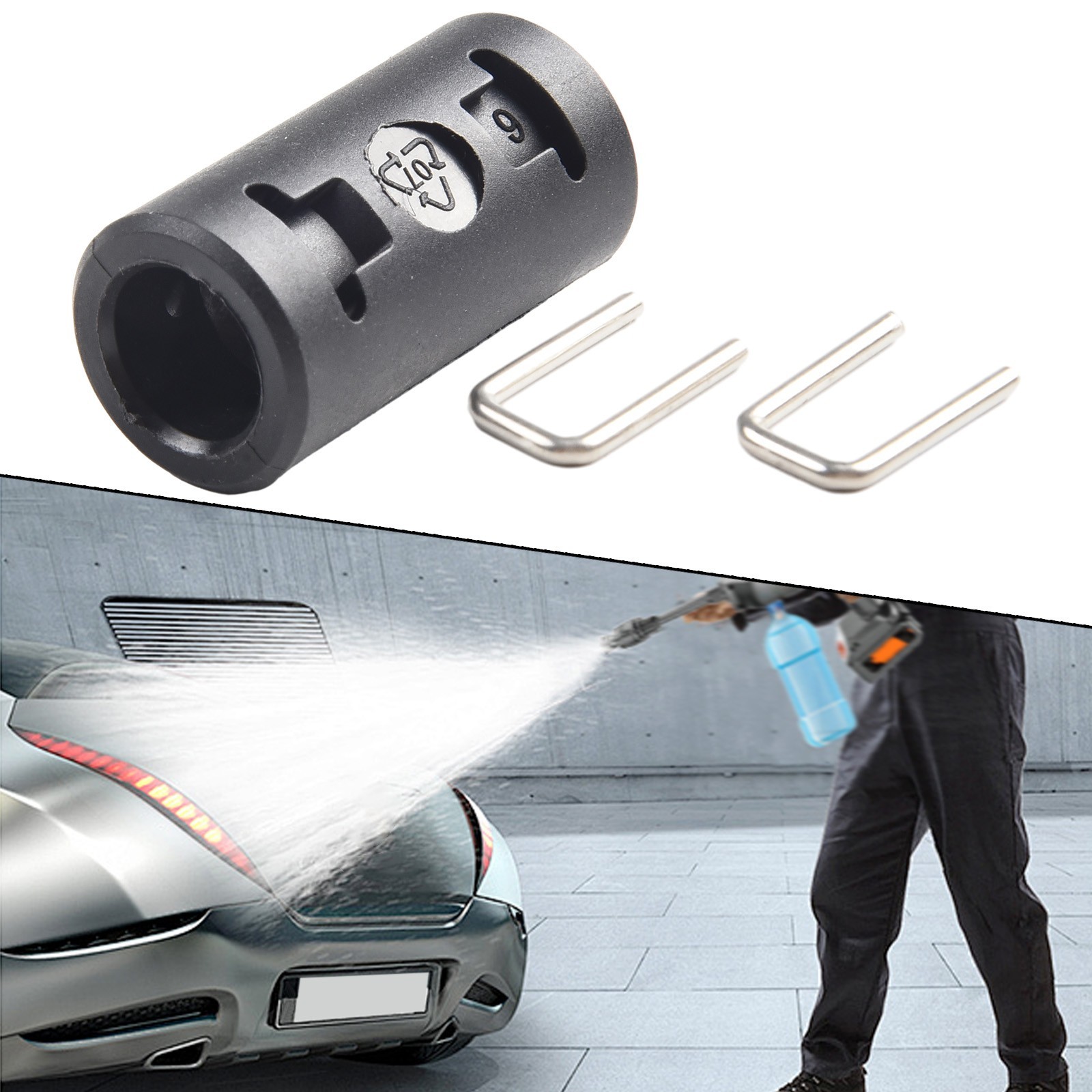 New Accessories Tube Connector Adapter Extended 1 Pc Butt Fitting Joint