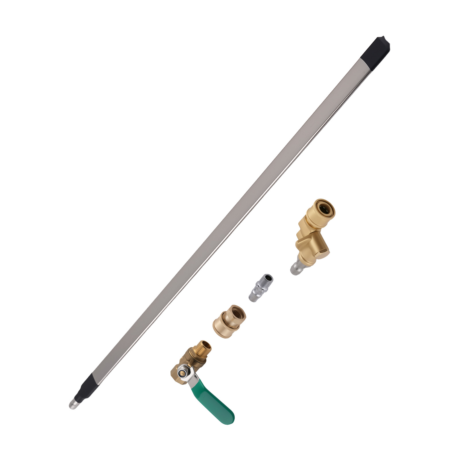 23.62″ Stainless Steel Radiator Flush Wand High Pressure Cleaning Tool
