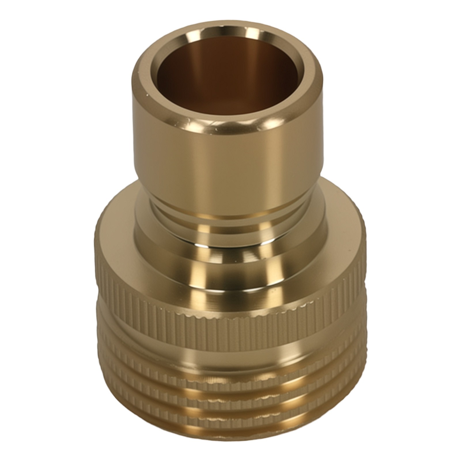 Garden Hose Brass Adapter 3/4″ to 1/2″ Quick Connect for Pressure Washer 4Pcs
