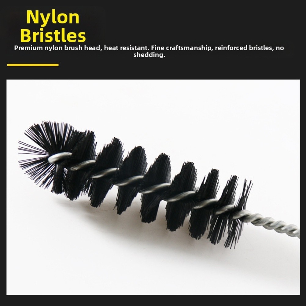 Drill Power Compatible Nylon Brush for Car Engine Intake Valve Carbon Cleaning