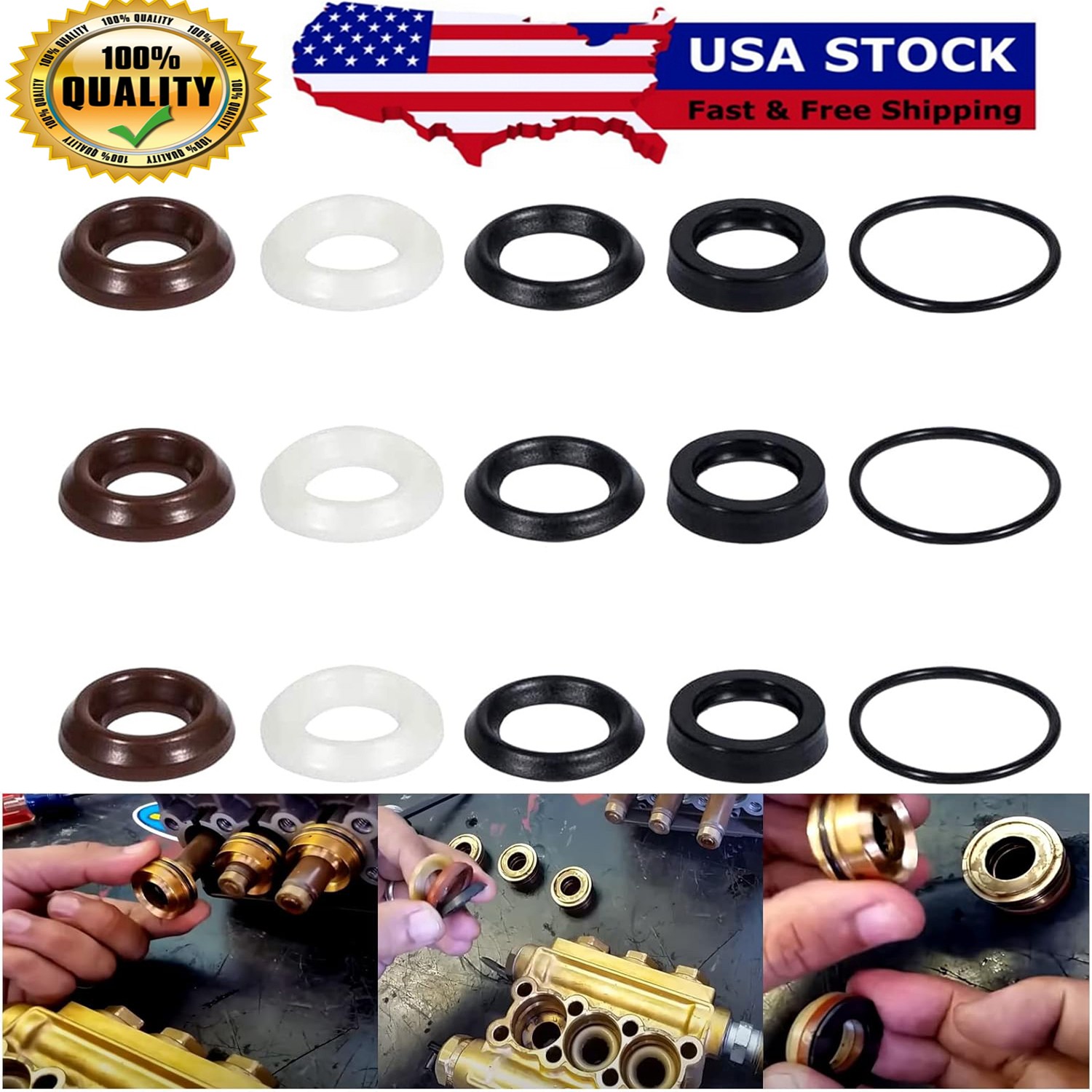 Packing Water Seal Repair Kit 5019006400 for ZWD ZWDK Series Pressure Washer