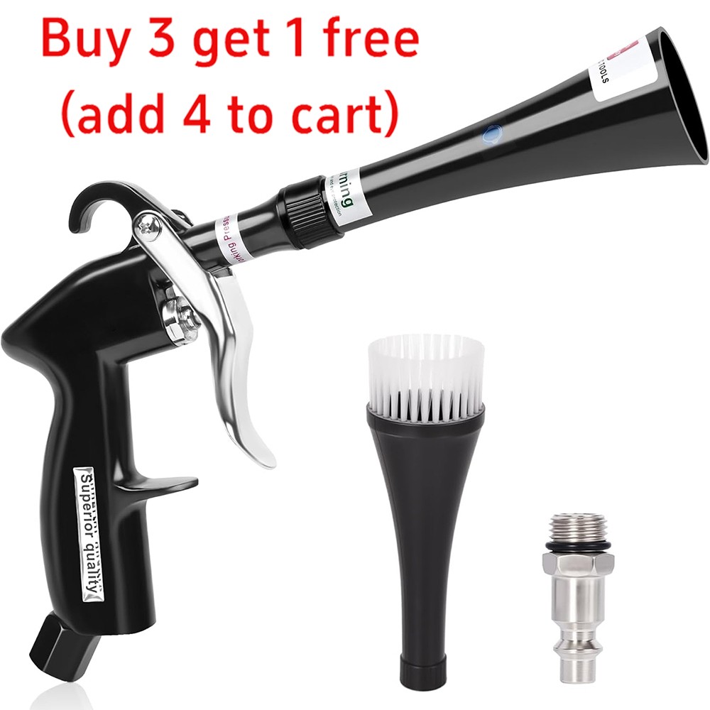 Car Cleaning Air Blow Gun High Pressure Detailing Interior Dryer Car Tool Kit