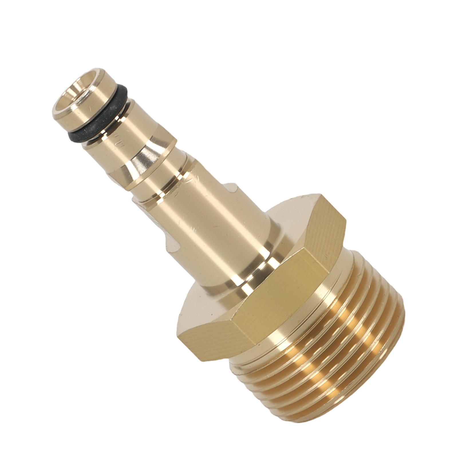 1Pc M22 14mm Adapter Brass Quick Connect for Karcher Pressure Washer Hose
