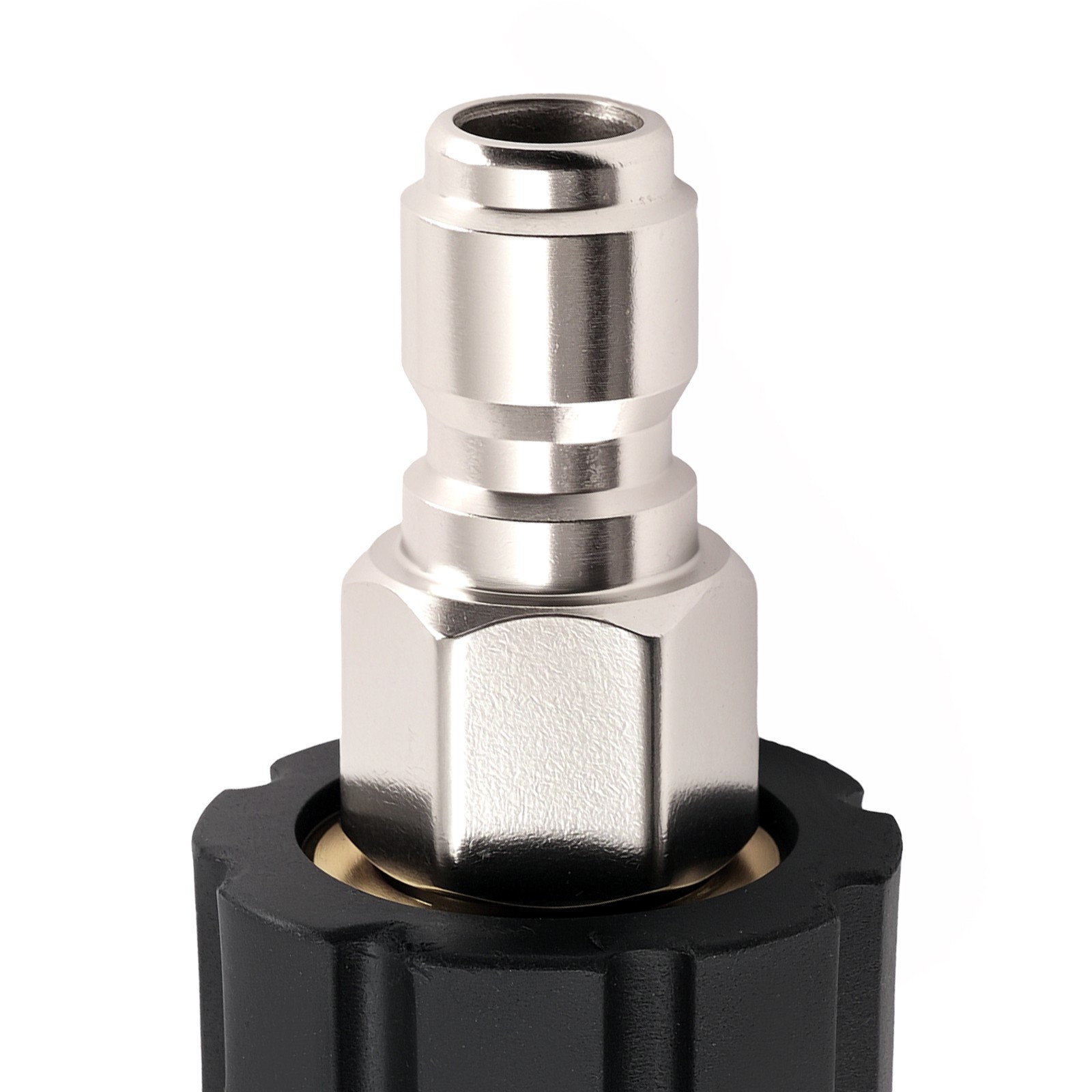 4 pack Pressure Washer Adapter Set M22-14MM to 3/8” Quick Connect 5000 PSI