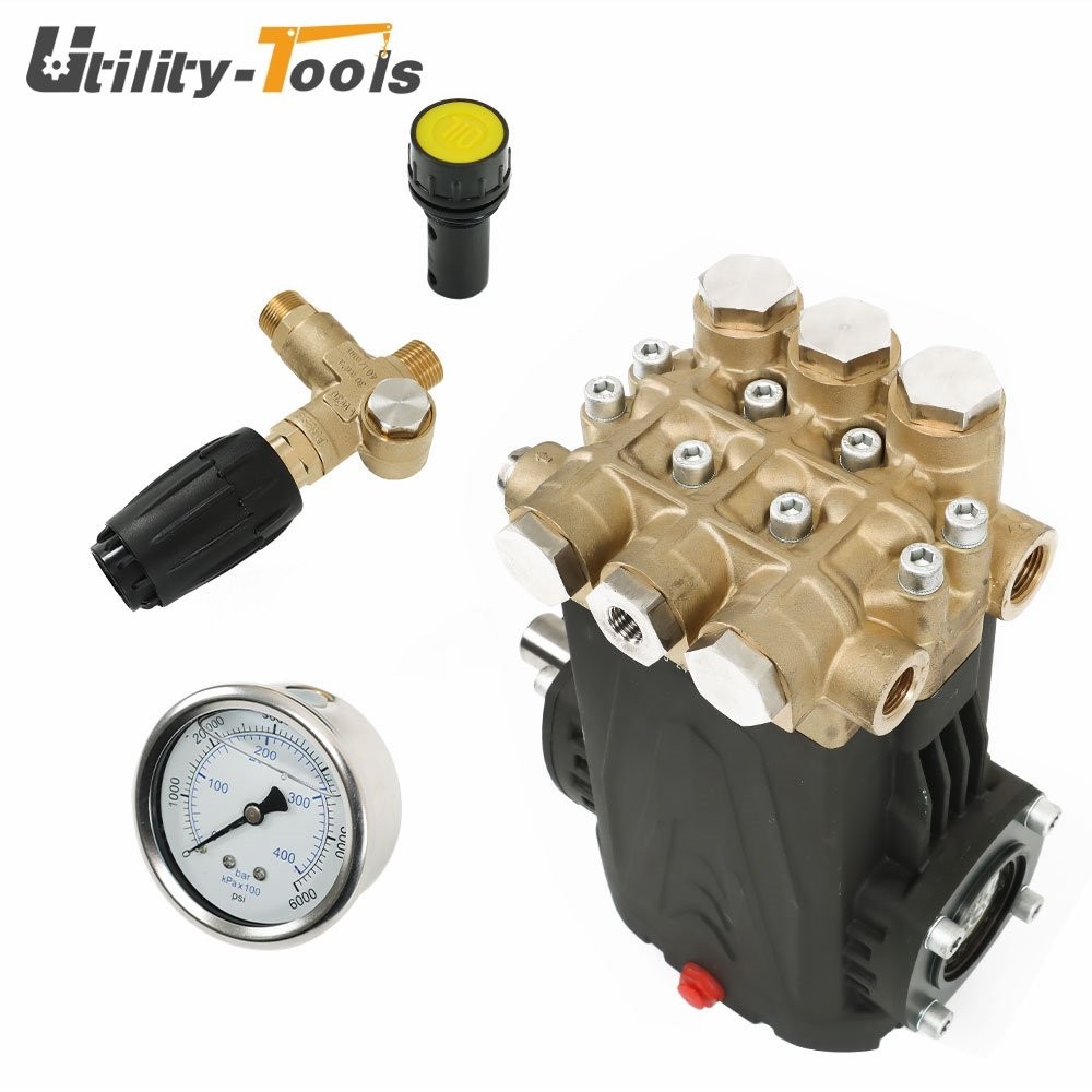 4.5 HP 5.6 GPM General Right Shaft 3500PSI Pressure Washer Pump Belt Drive