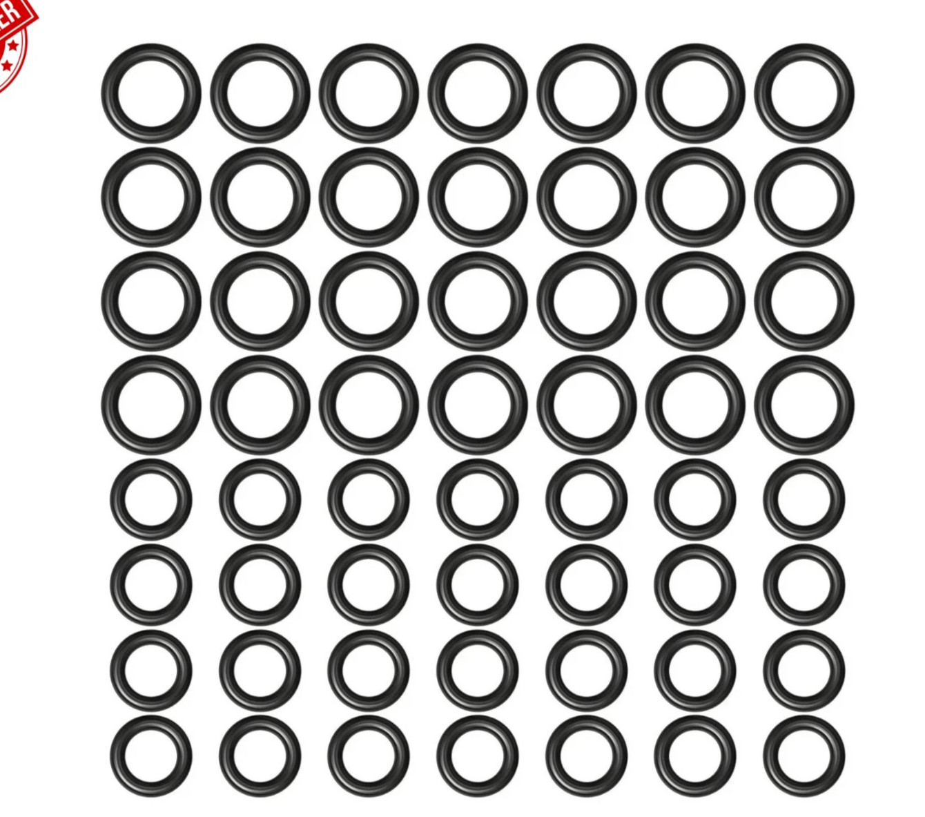 60pcs Thickened O-Rings Power Pressure Washer Replacement for 1/4 inch, 3/8 inch