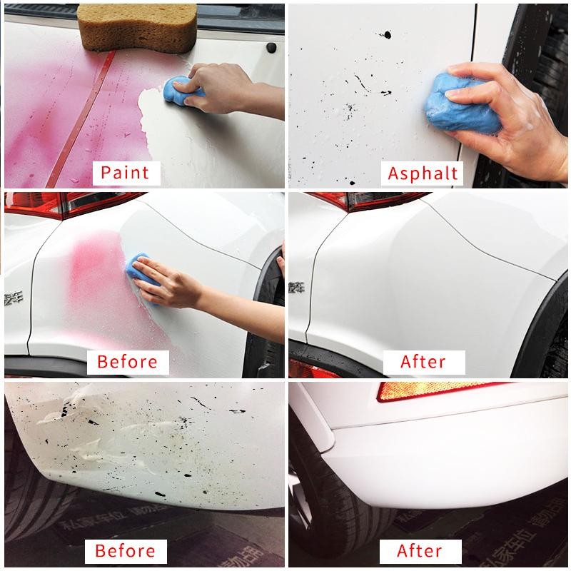 100g Car Cleaner Blue Magic Clay Bar Car Wash Auto Styling Detailing Car Cleanin