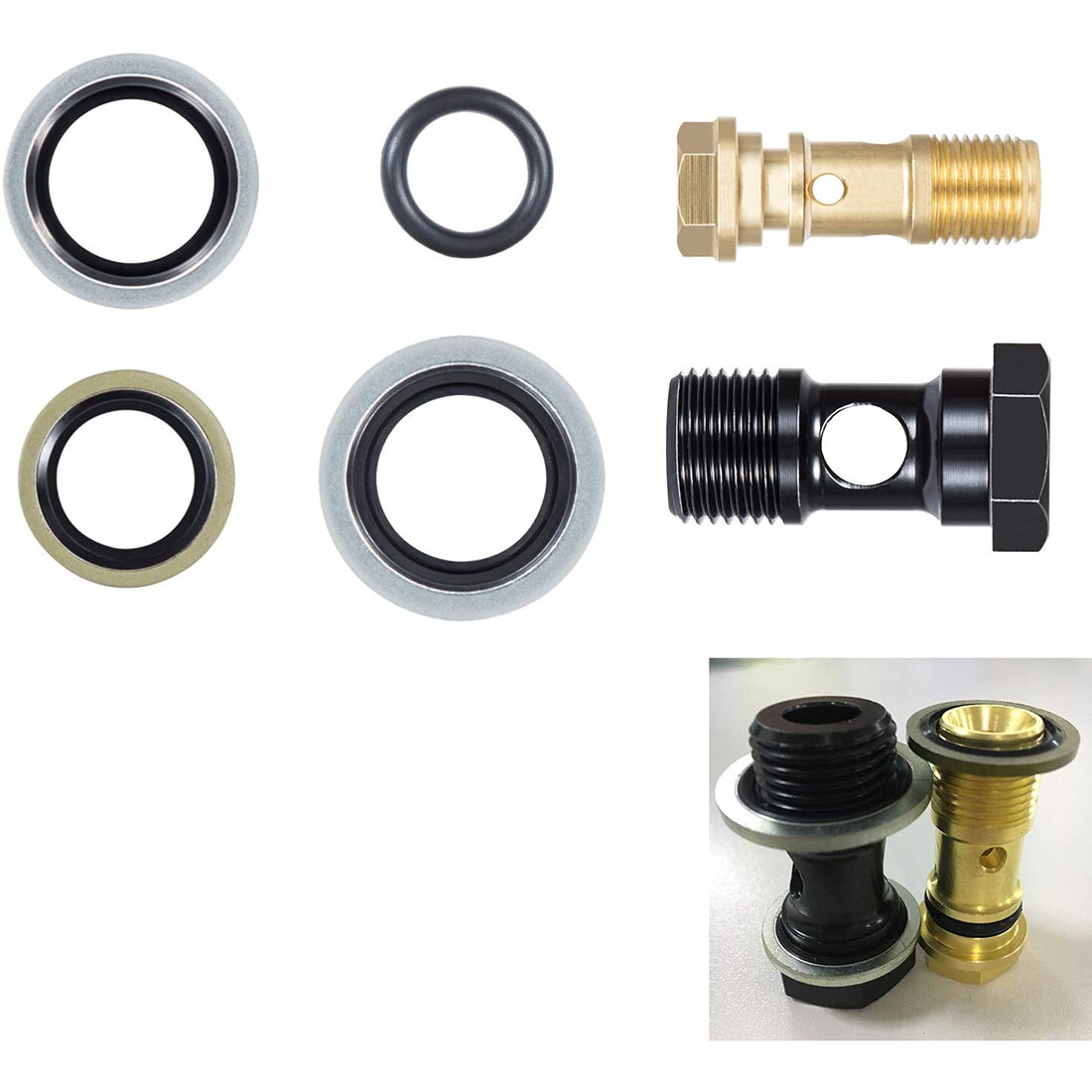 For Annovi Reverberi XM RK Series AR2119 Gymatic 3/B Unloader Mounting Bolt Kit