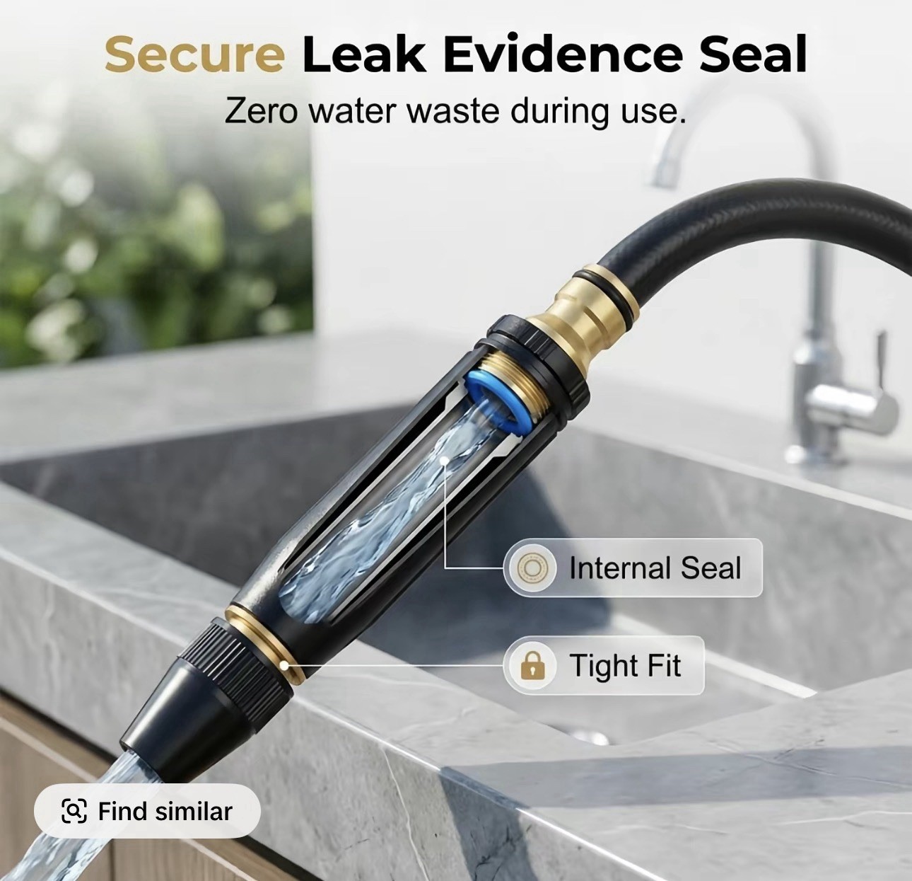 1Set of Heavy Duty Adjustable Twist Nozzle Home High Pressure Car Wash Water Gun