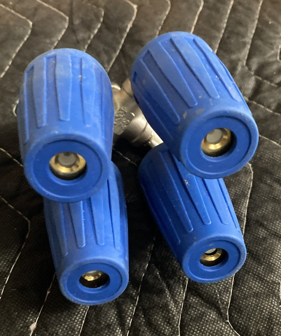 Pressure Washer 2.0 Orifice Quadruple 4 in 1 Turbo Nozzle 4000 PSI