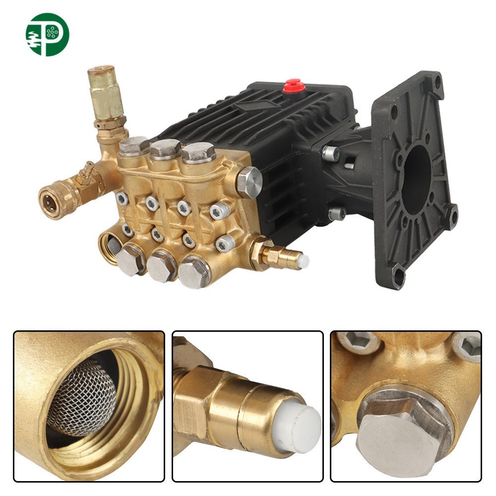 G: 3000 psi at 4 US gpm, 9hp at 3400rpm 1″ Shaft Pressure Washer Pump US
