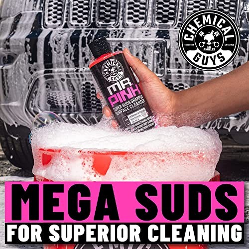 CWS_402 Mr. Pink Super Suds Shampoo & Superior Surface Cleaning Soap, HOL144