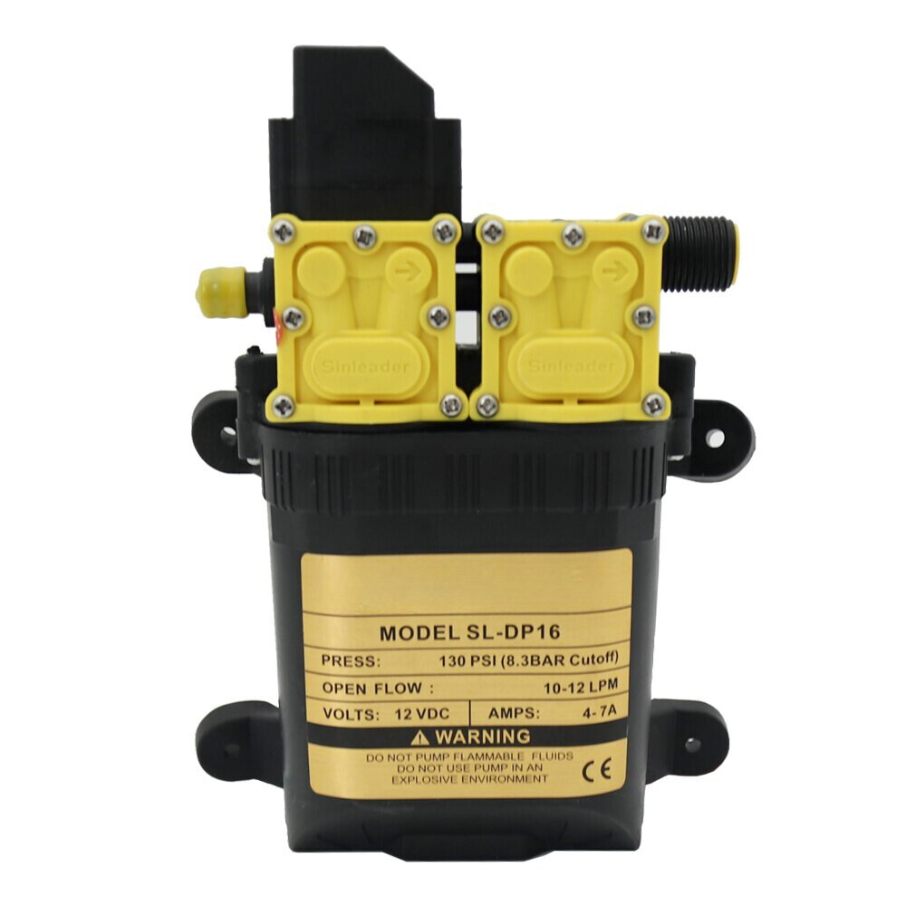 12v 9l/min Agricultural Electric Water Pump Dual power pump Micro High Pressure
