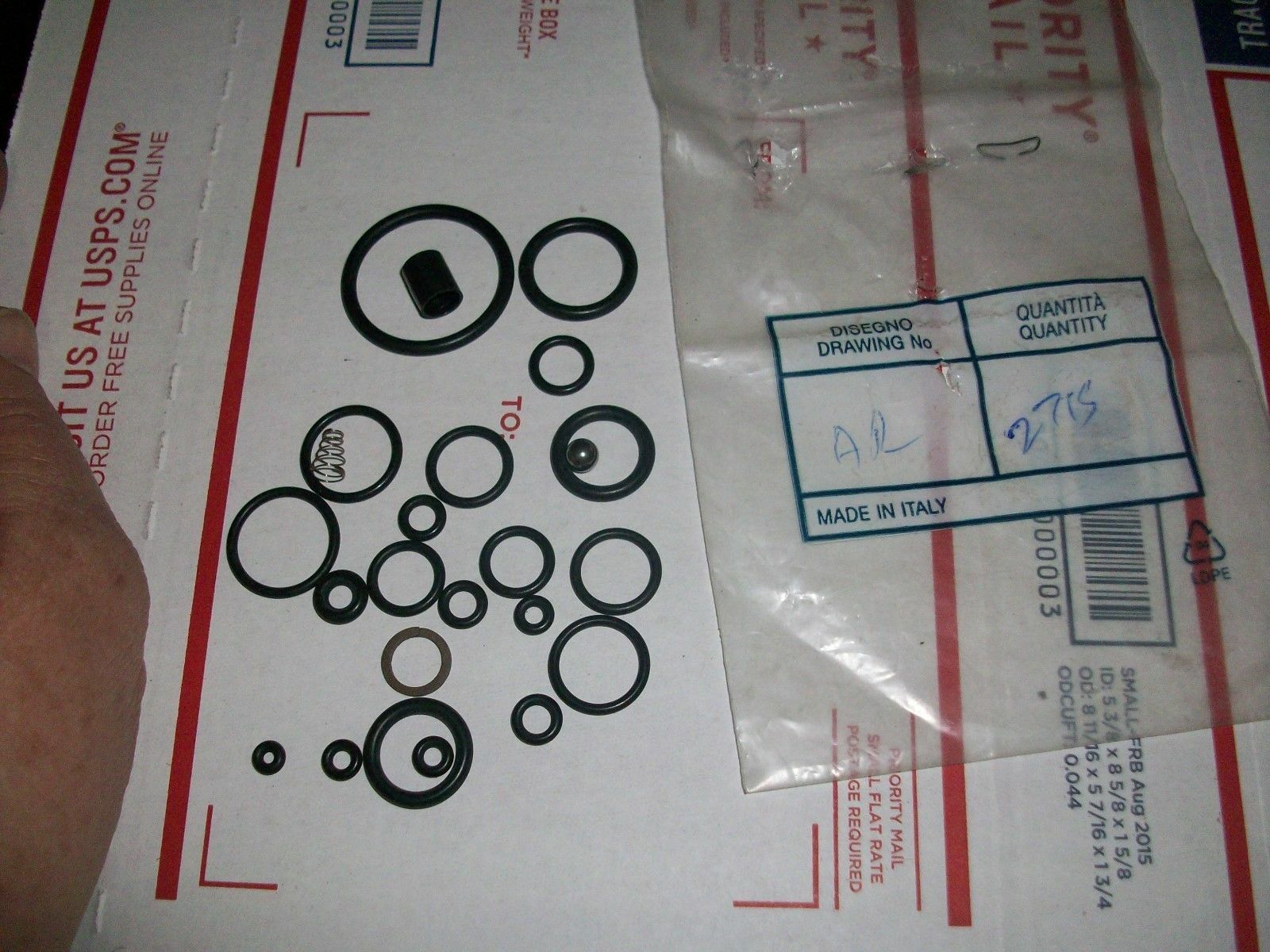 Annovi Reverberi AR-2715 KIT ORING devilbiss AR2715