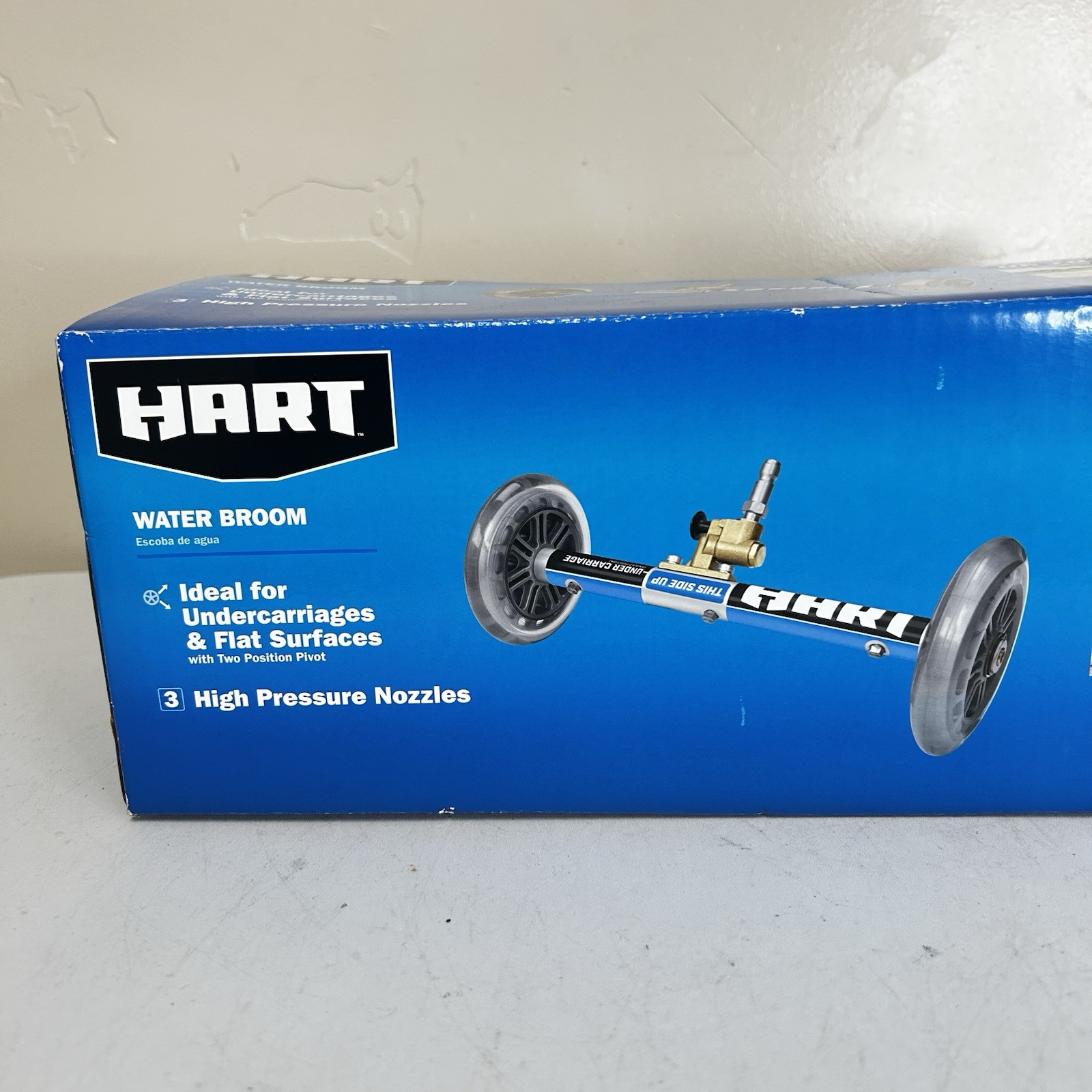 HART 11″ Water Broom Undercarriage Surface Cleaner Pressure Washer w/ 3 Nozzle