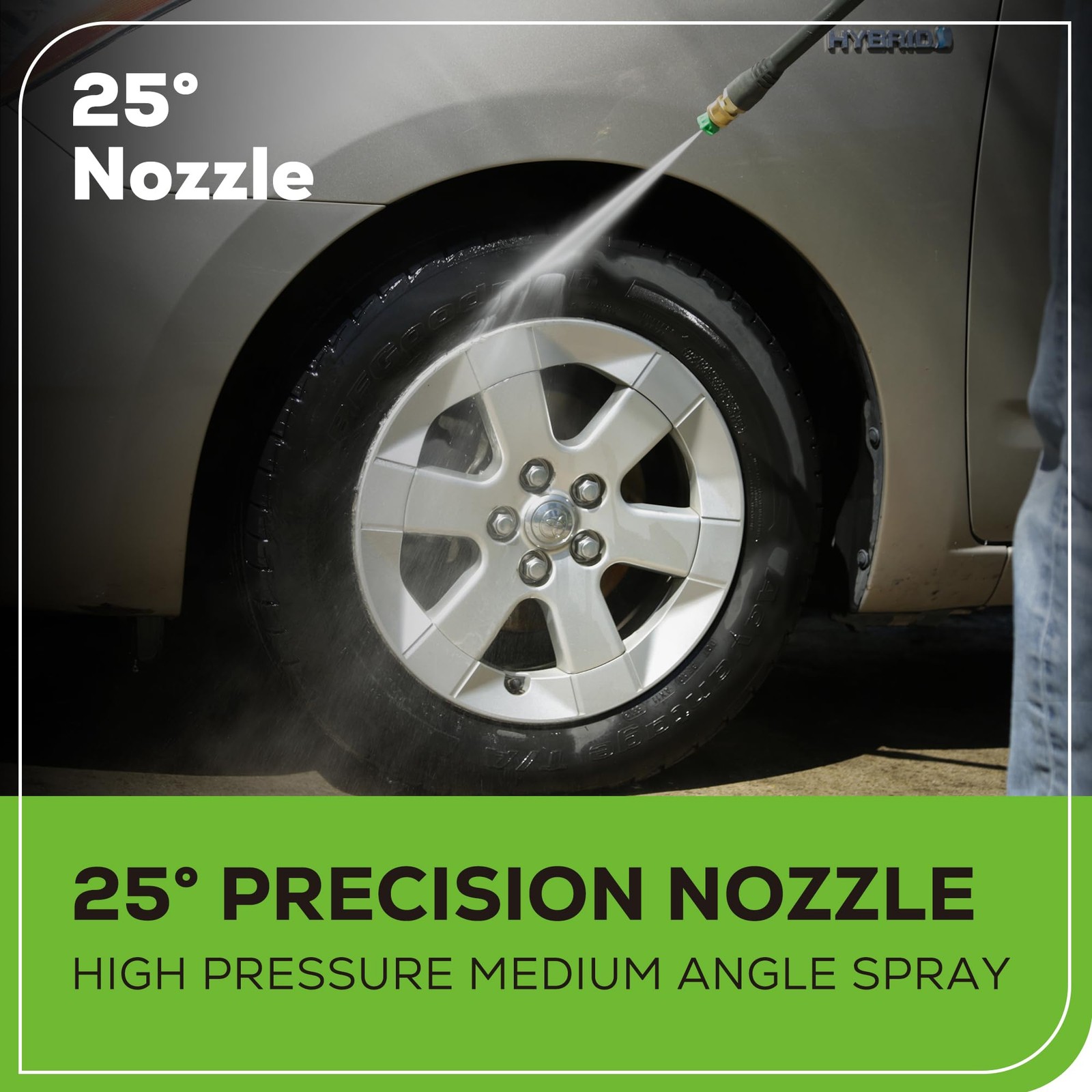 Greenworks 1600 PSI 1.2 GPM Electric Pressure Washer (25°, 40°, Soap Applicator)