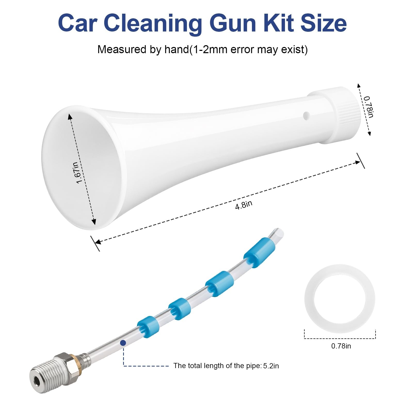 Ahuliao Car Cleaning Gun Kit for Classic Z-010 and Air Blow…