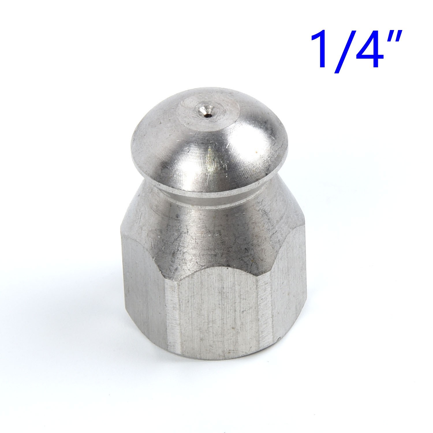 1/4” F Pressure Washer Drain Sewer Cleaning Pipe Jetter Rotary Nozzle Jet Tool