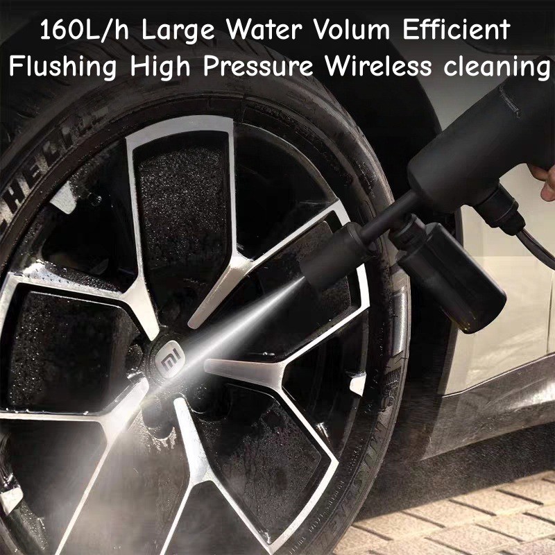 Xiaomi Wireless Car Washer 160L/h High Pressure Large Efficient Flushing Washers