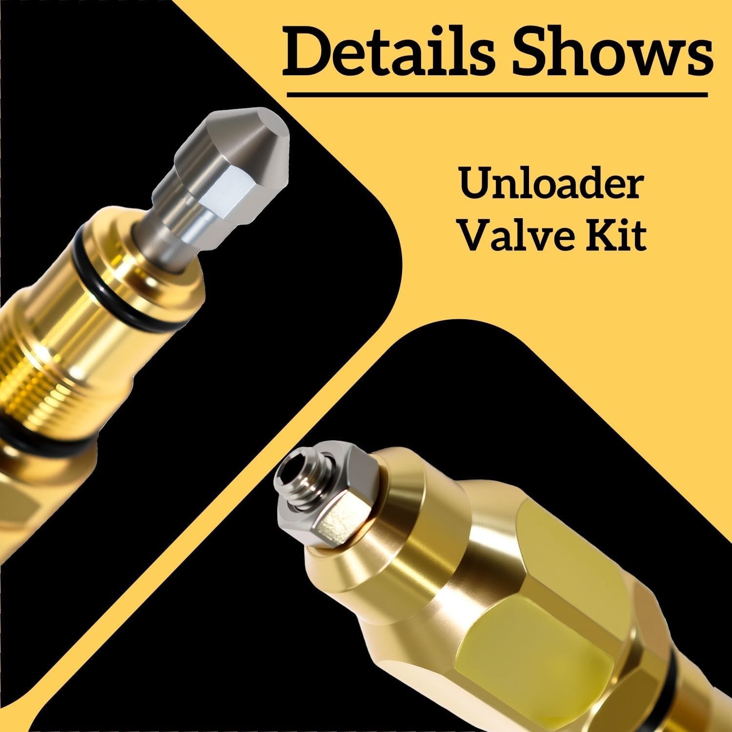 Replacement Unloader Valve Kit for RMV/RMW/SRMW Pressure Washer Pumps AR42118