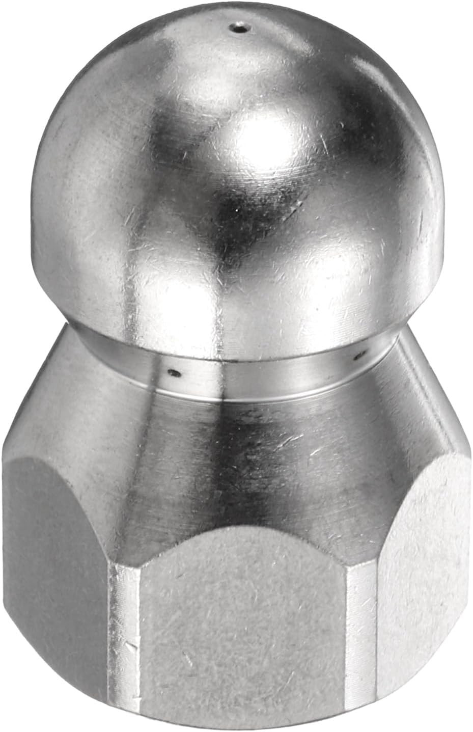 Pressure Washer Sewer Nozzle 3/8″ NPT Orifice 5000 PSI Stainless Steel Drain Bla