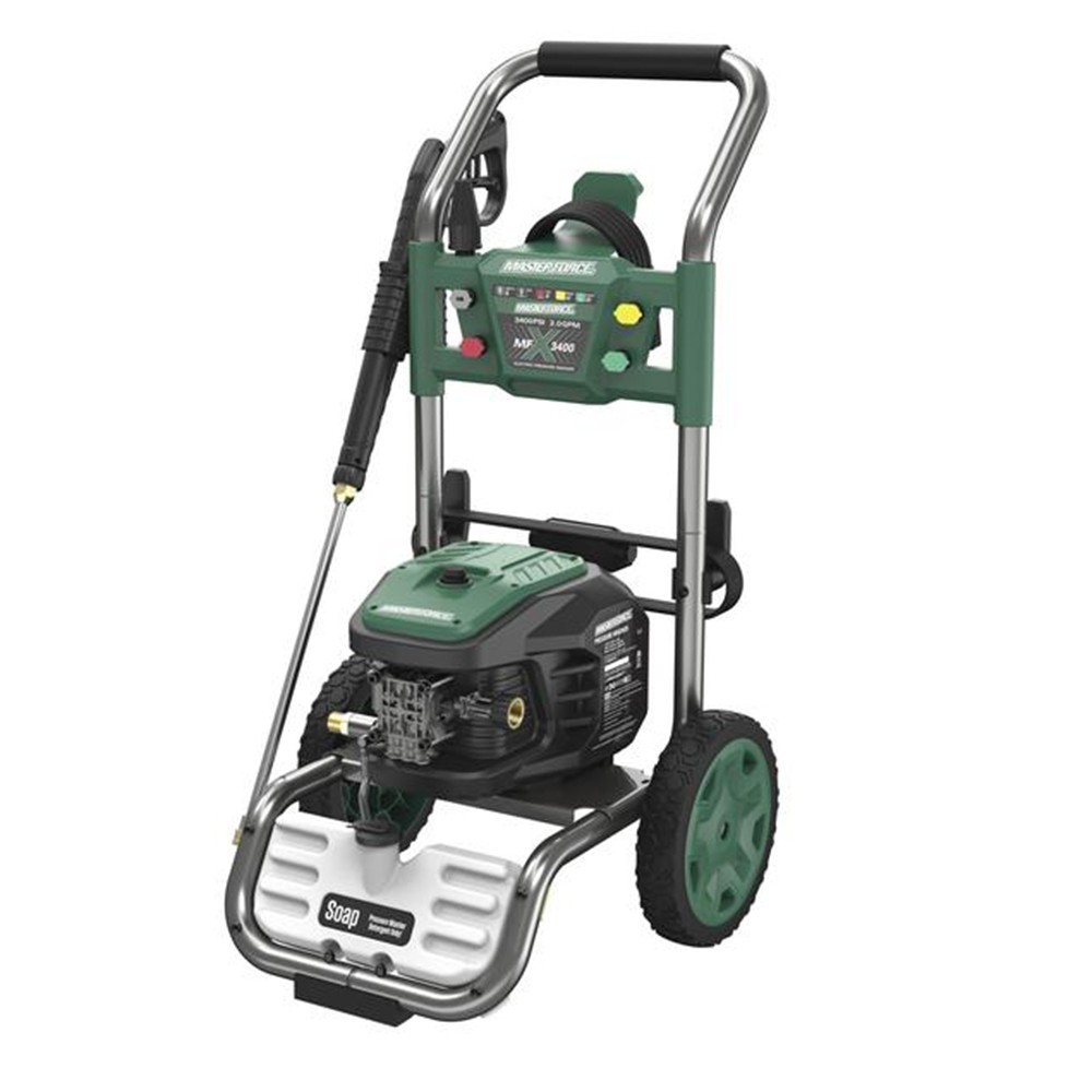 3400 Max PSI 2.0 Max GPM 14 Amp Corded Electric Pressure Washer Water Cleaner