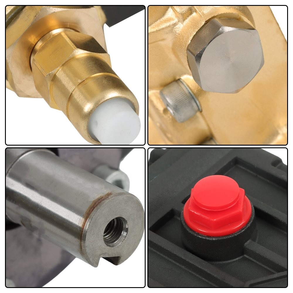 Pressure Power Washer Pump 24 MM Solid Shaft Belt Drive 3600 PSI 4.9 GPM
