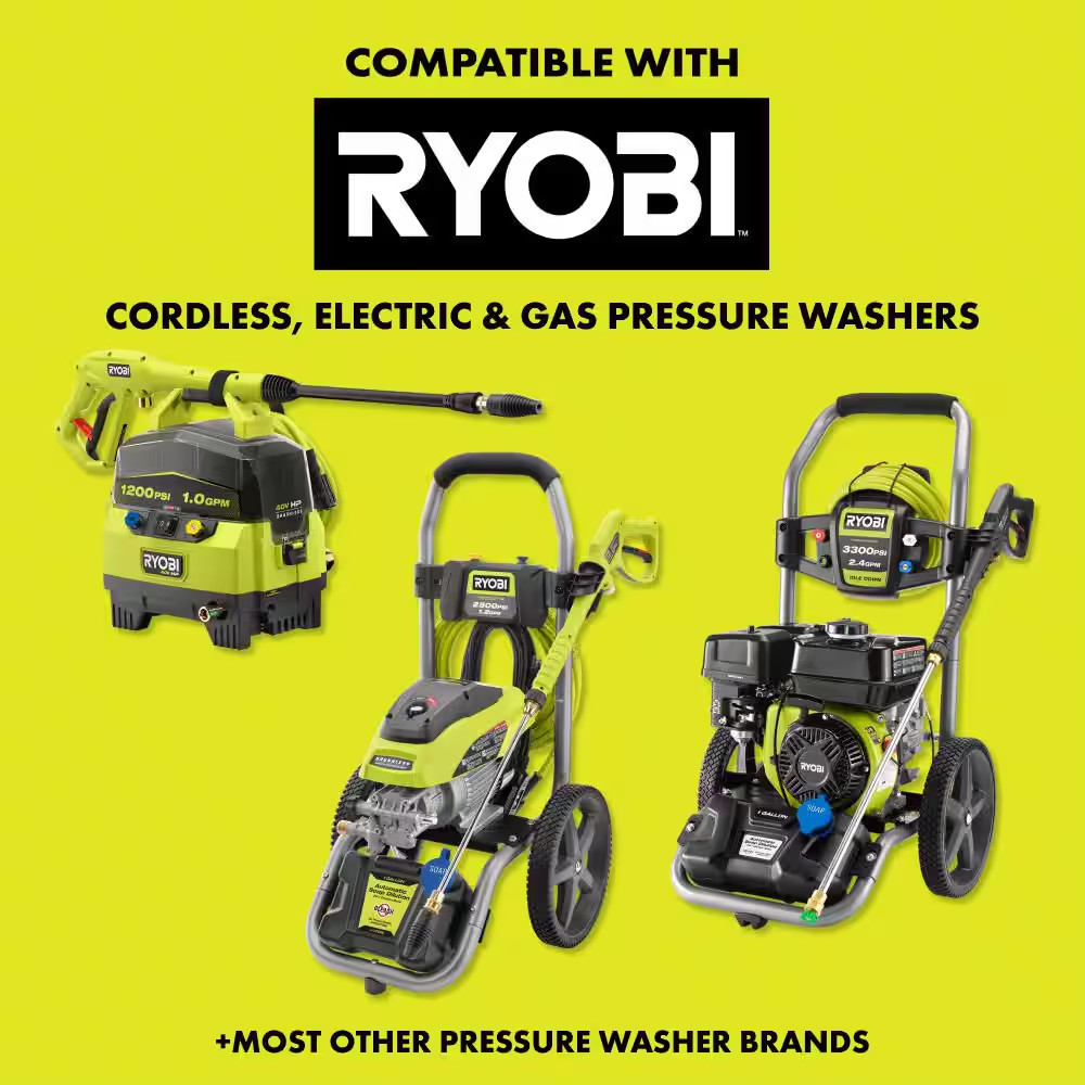 Pressure Washer Foam Blaster for Most Gas Electric and Cordless Pressure Washers