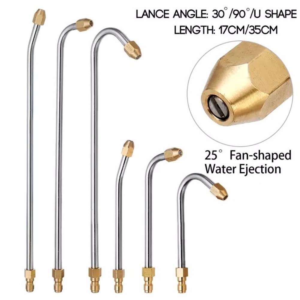 30?? 90?? U-Shape Pressure Car Washer Angled for Extension Spray Wand
