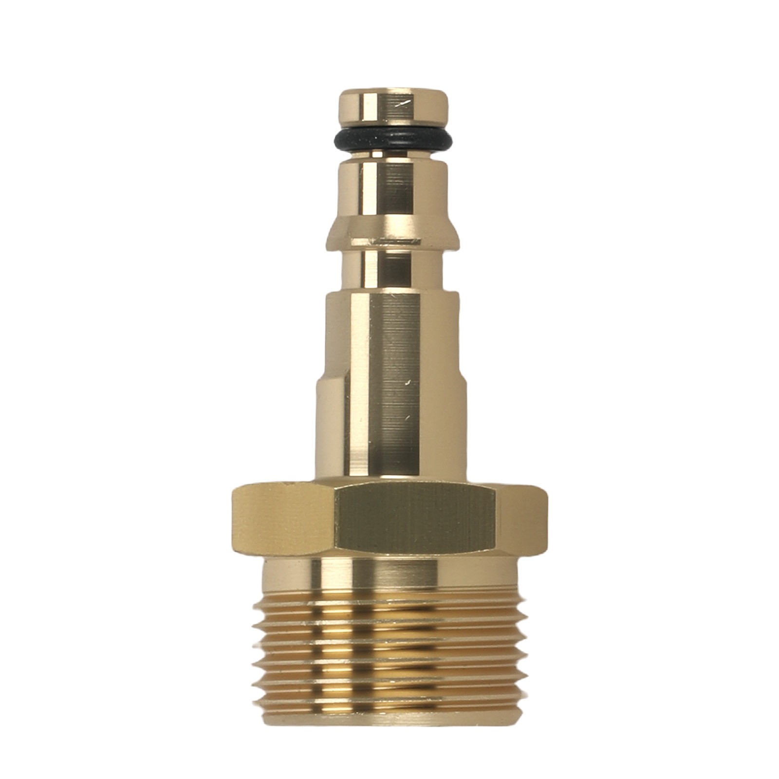 1Pc M22 14mm Adapter Brass Quick Connect for Karcher Pressure Washer Hose
