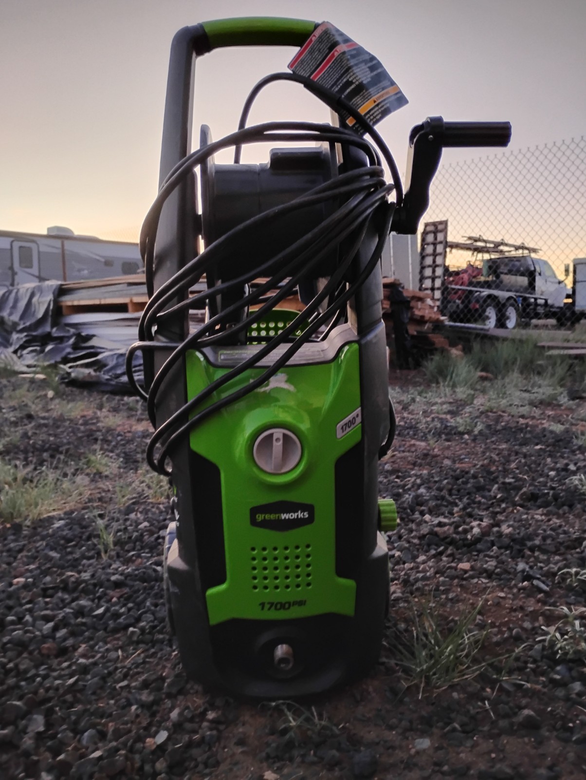 Greenworks Tools 1500 PSI 1.2 GPM Cold Water Electric Pressure Washer
