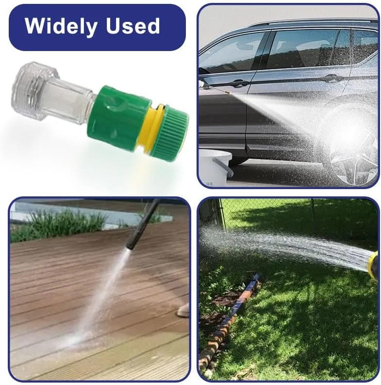 8 Pack 3/4 Inch Pressure Washer Garden Hose Adapter, Pressure Washer Accessories