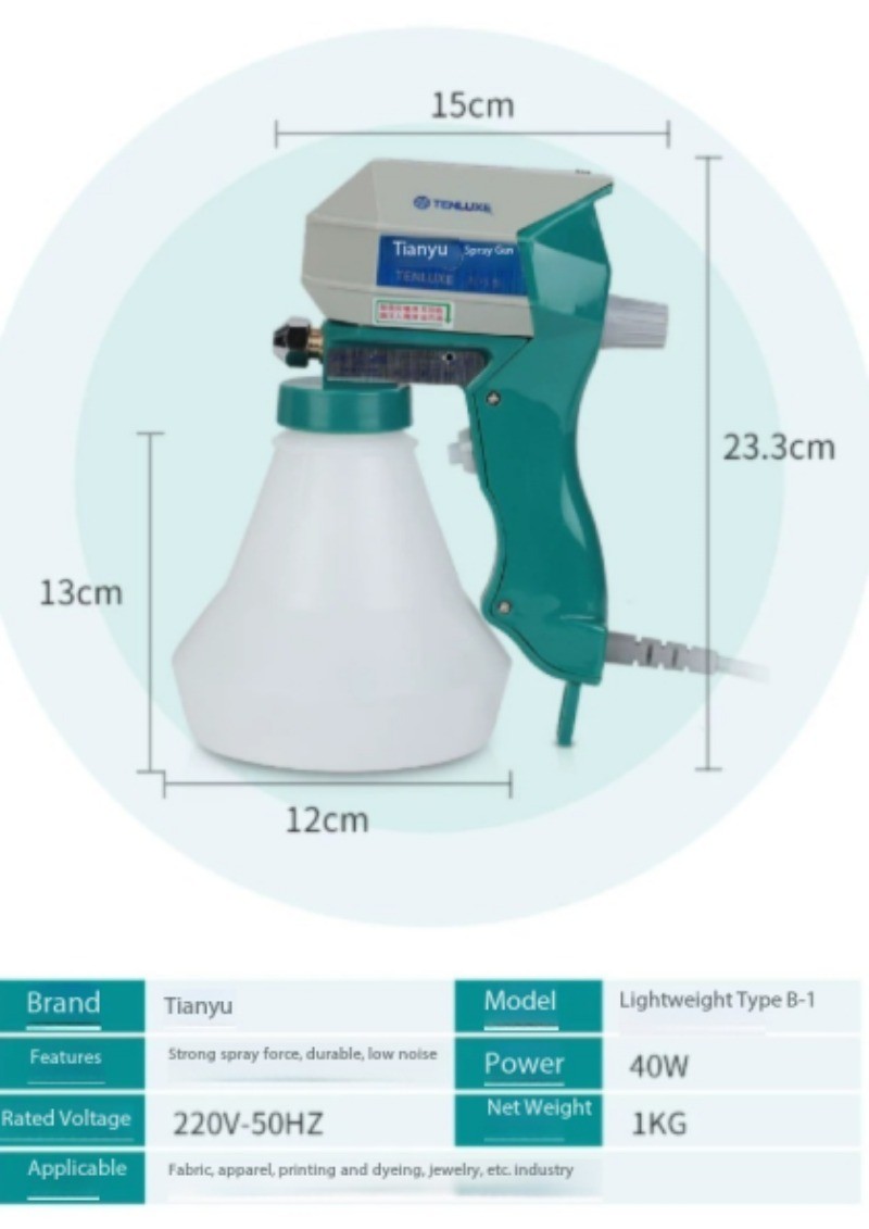 B-1 Decontamination Spray Gun, Grease Removal Gun, High-Pressure Water Jet