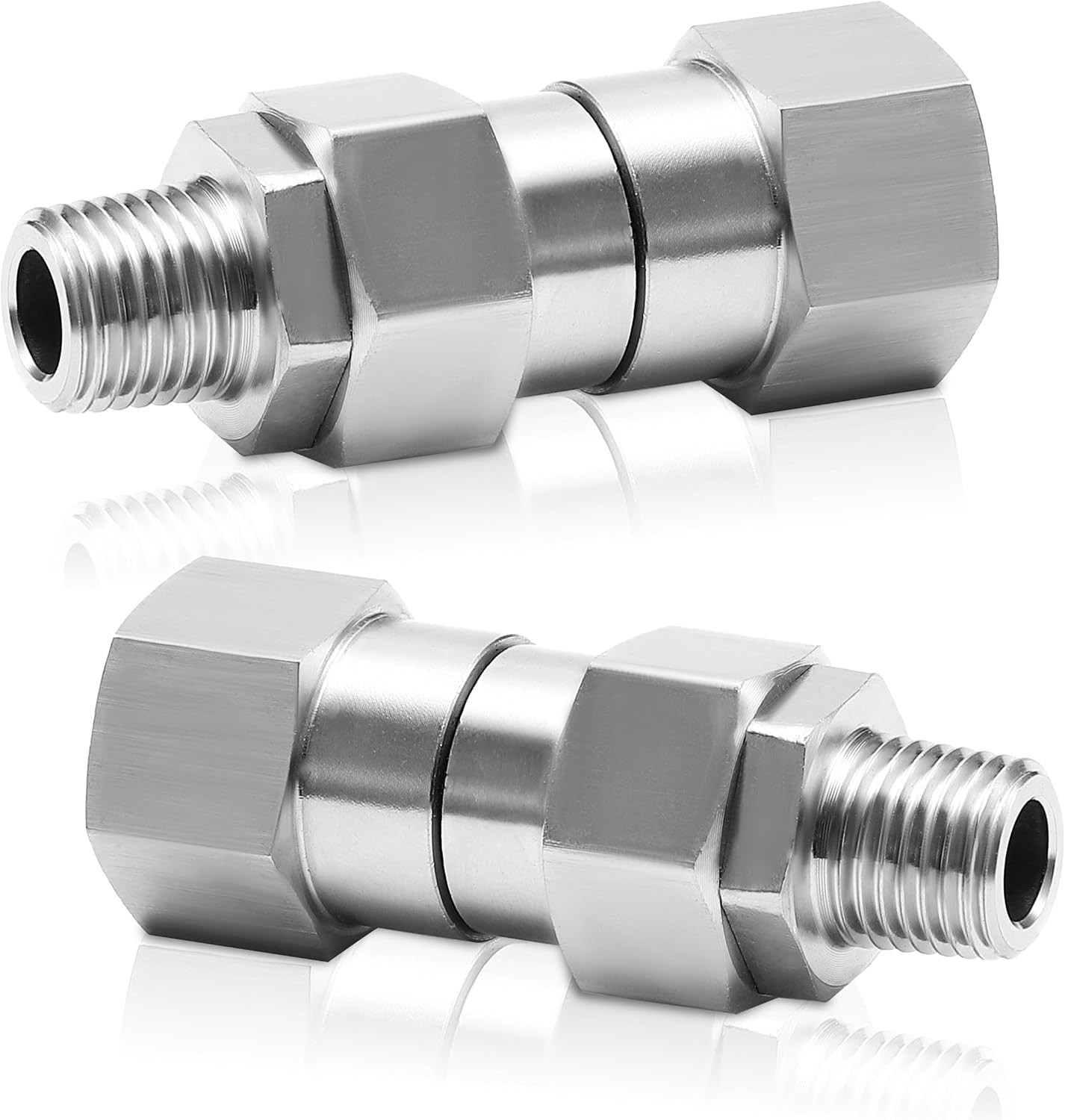 1/4” NPT Pressure Washer Swivel Fitting, 360° Kink-Free Connection | 360° Swivel