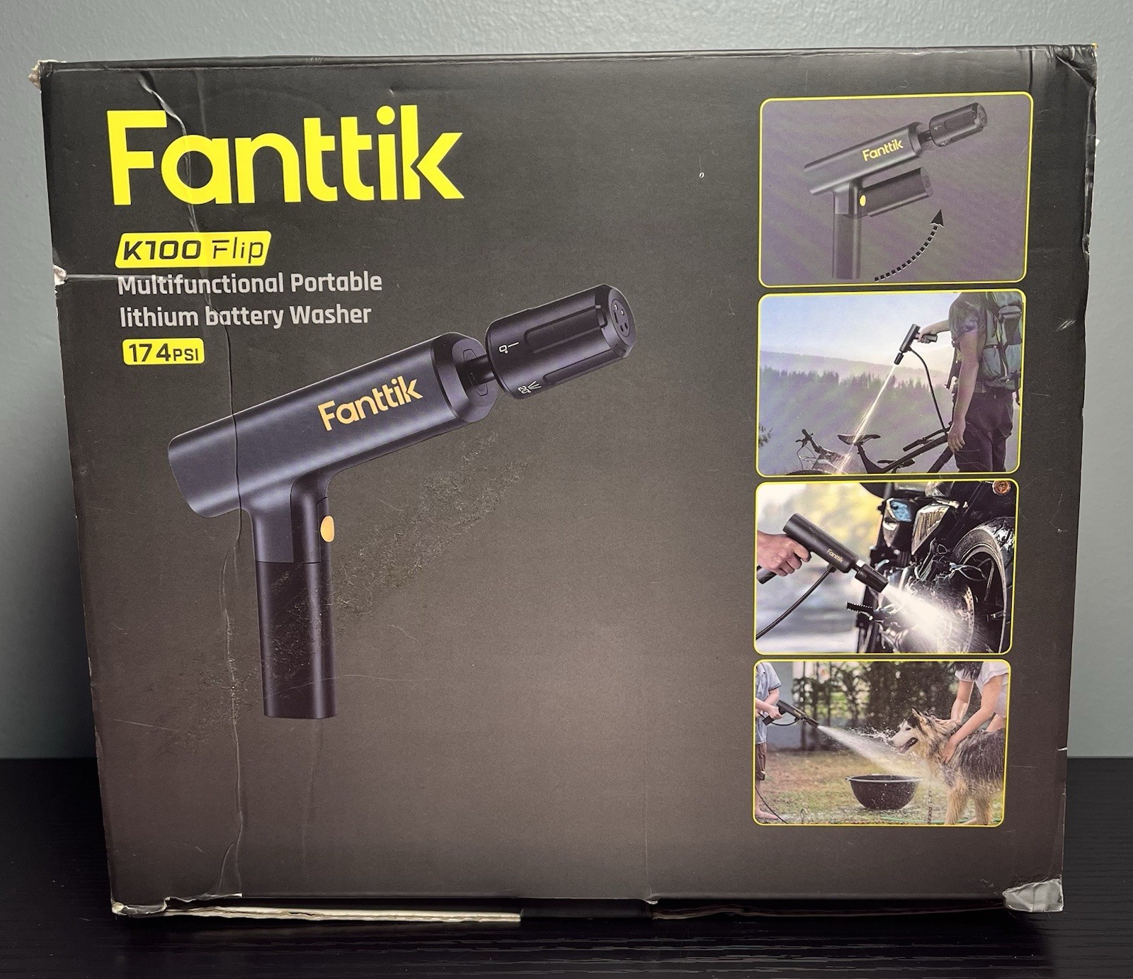 Fanttik K100 Flip Portable Cordless Sprayer Foldable Pressure Washer