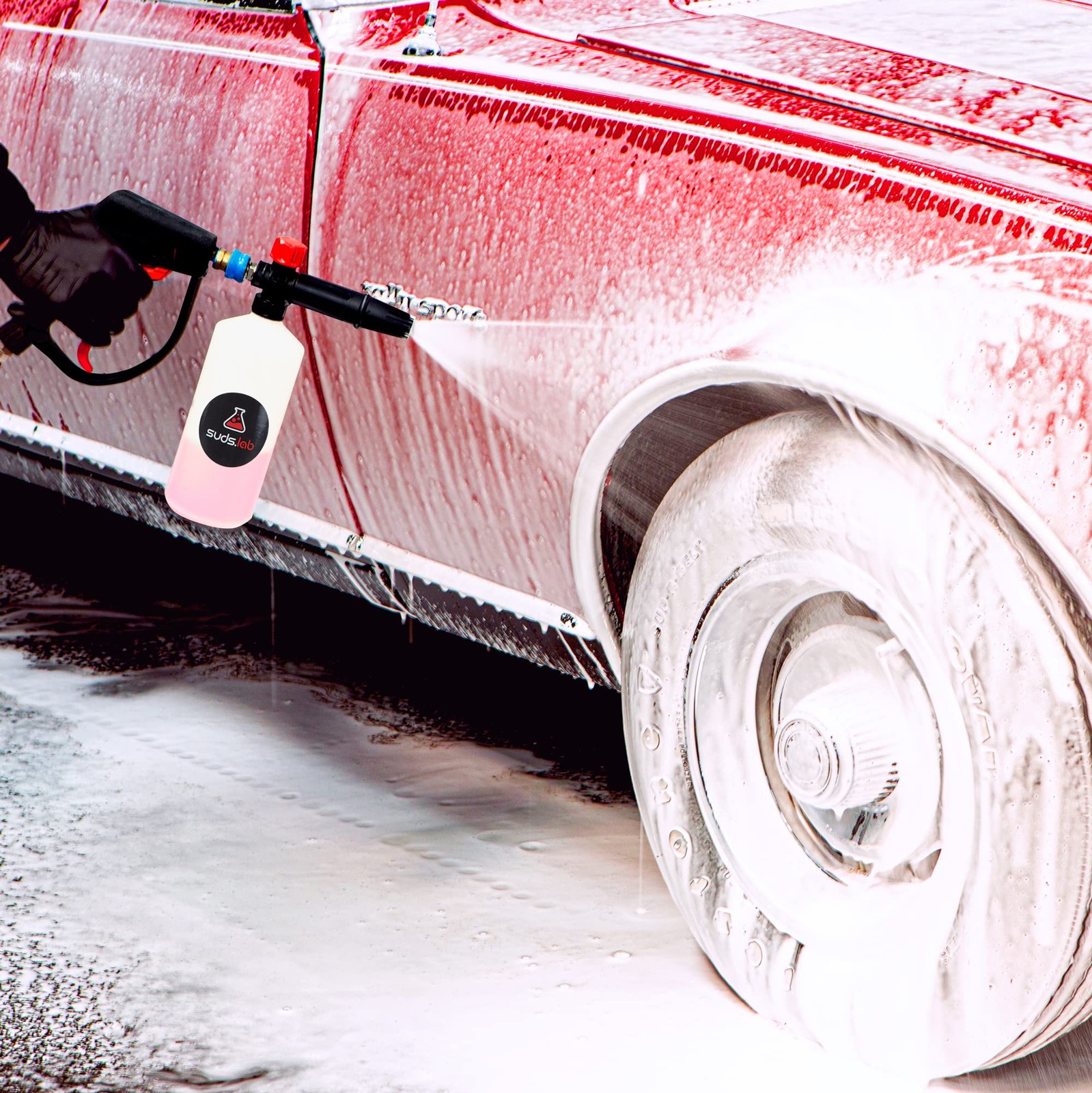 Suds Lab F2 Super Wash Foam Cannon, Adjustable Foam Nozzle, Quick Connect to …